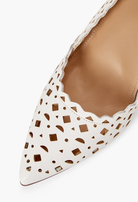 Nina Laser-Cut Classic Pump - Image 4