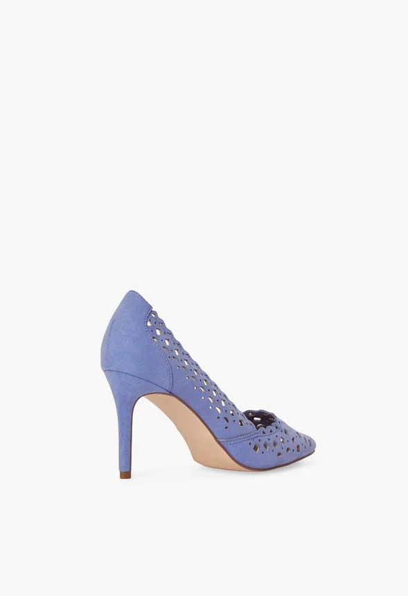 Nina Laser-Cut Classic Pump - Image 3