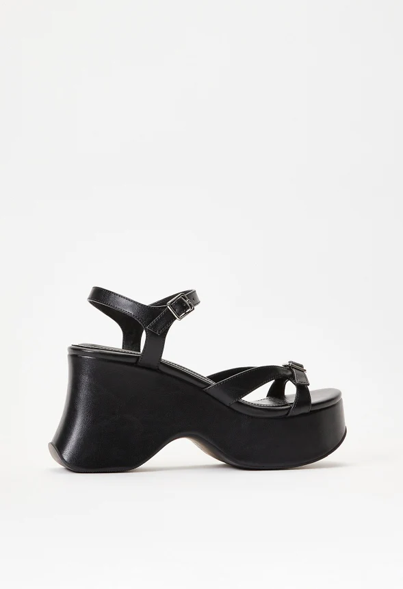 Ninette Platform Wedge Sandal - Image 4