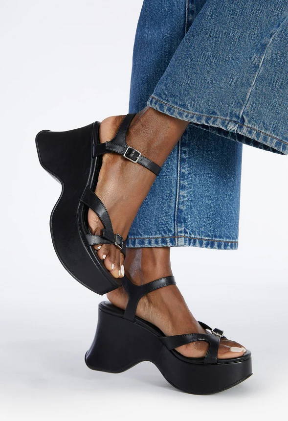 Ninette Platform Wedge Sandal - Image 8