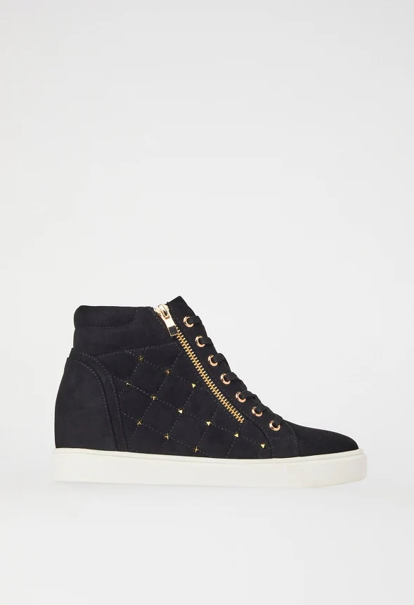 Niya High Top Wedge Sneaker - Image 3