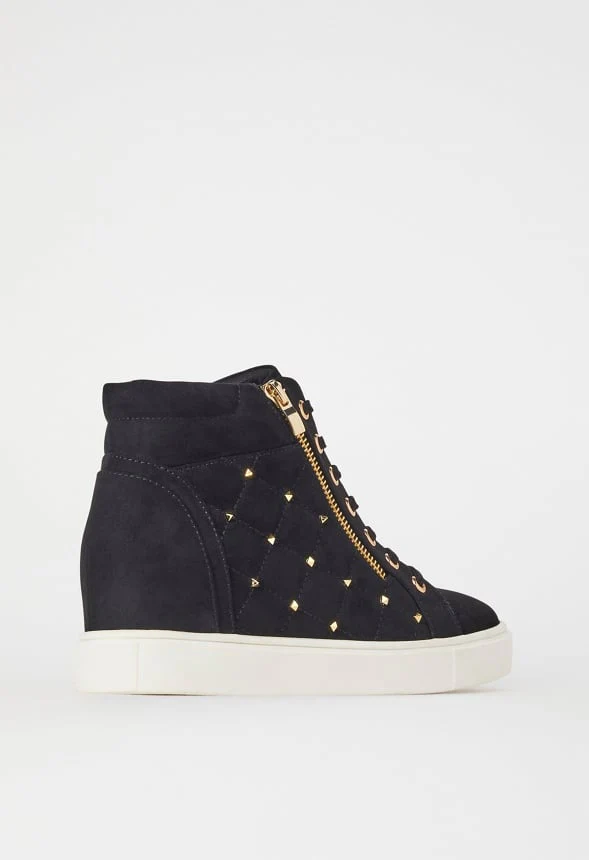 Niya High Top Wedge Sneaker - Image 4