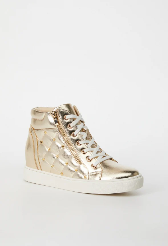 Niya High Top Wedge Sneaker - Image 2