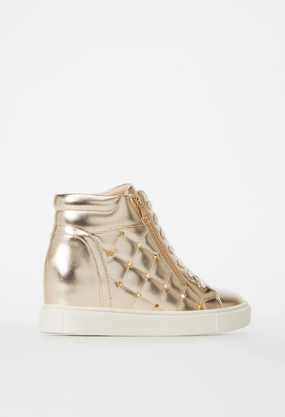 Niya High Top Wedge Sneaker - Image 4