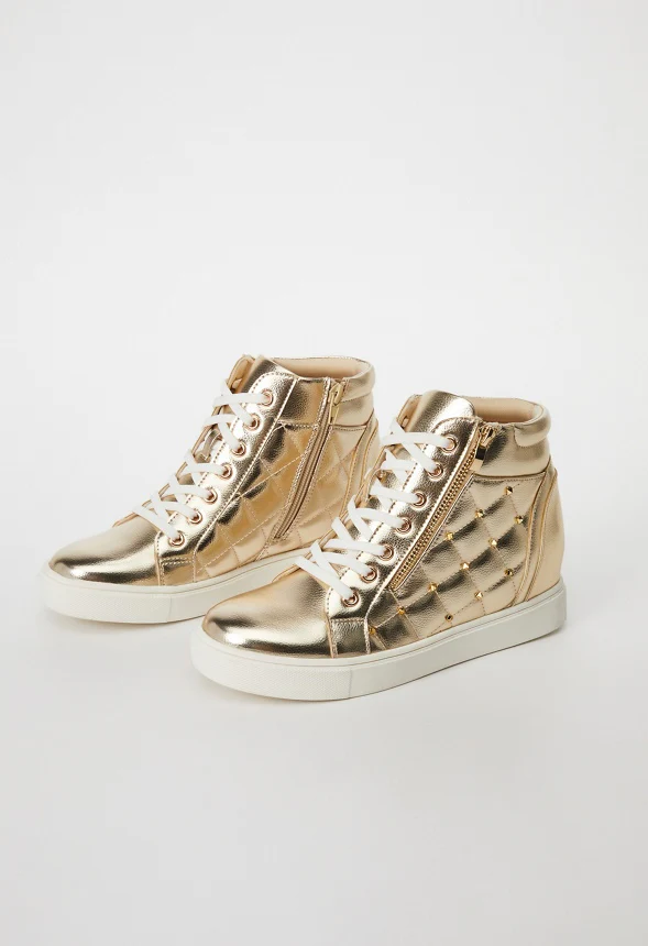 Niya High Top Wedge Sneaker - Image 5