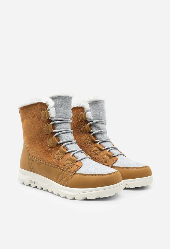 Non-Slip Faux Fur Snow Boots - Image 3
