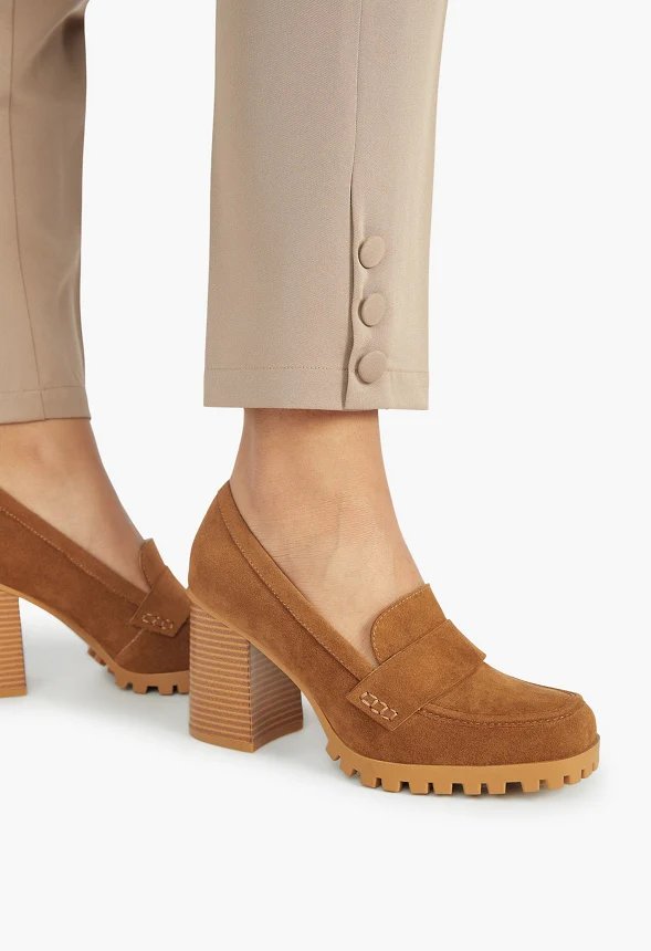 Nora Block Heeled Pump - Image 5