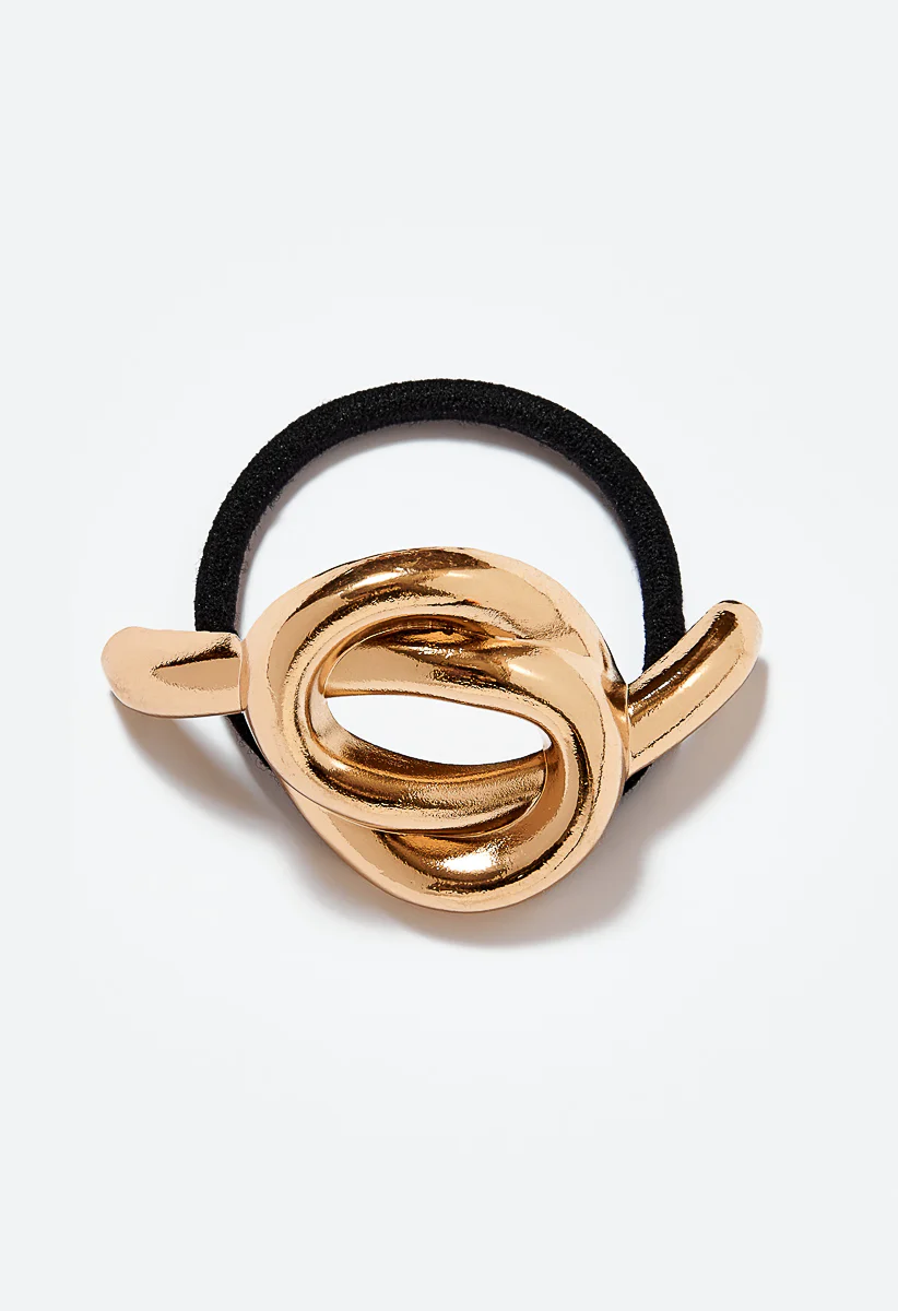 Norah Metal Knot Hair Tie