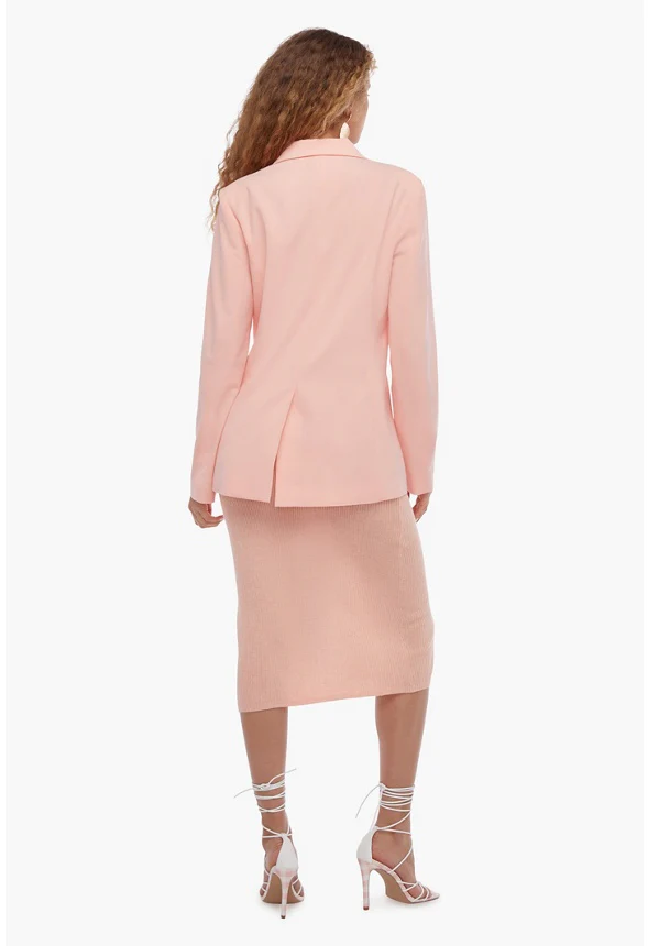 Notch Collar Blazer - Image 2