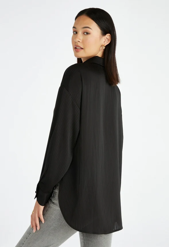 Novelty Chiffon Men's Shirt - Image 2