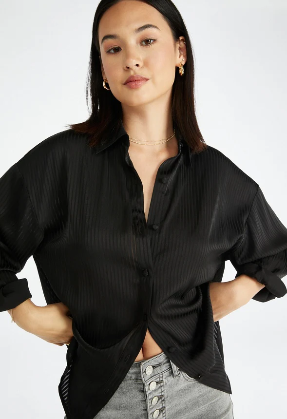 Novelty Chiffon Men's Shirt - Image 4
