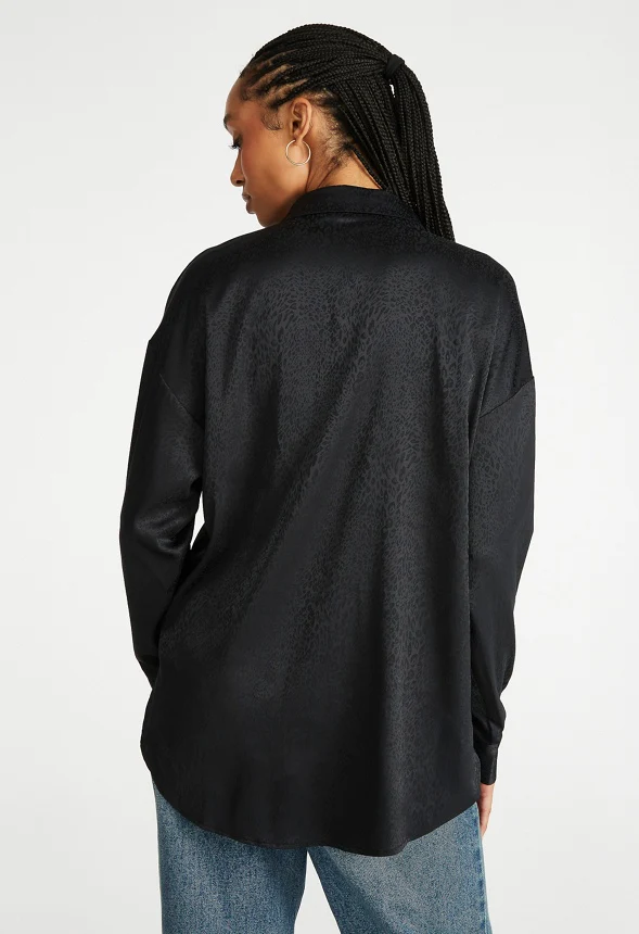 Novelty Satin Mens Shirt - Image 3