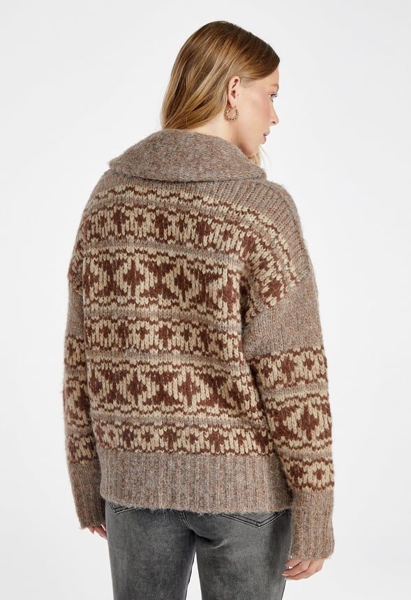 Novelty Shawl Cardigan - Image 2