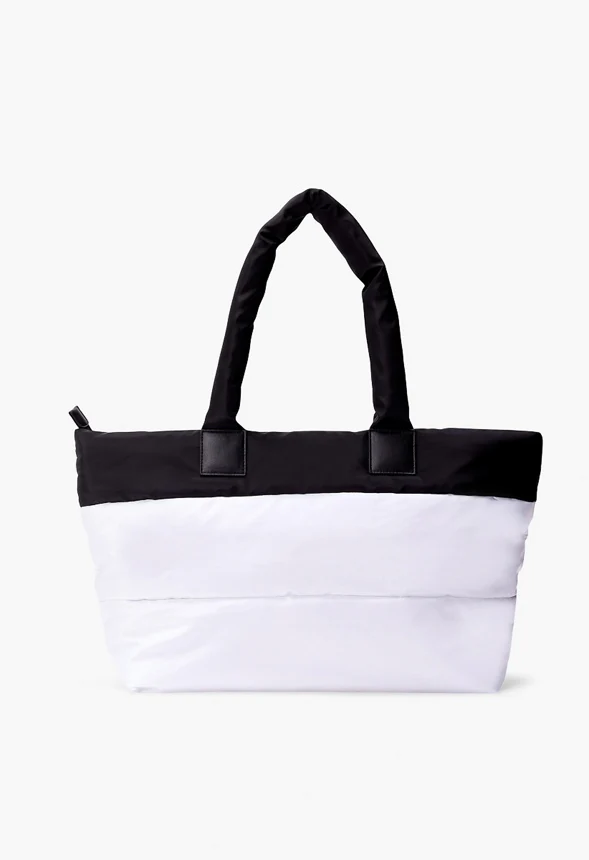 Nylon Puffer Tote - Image 5