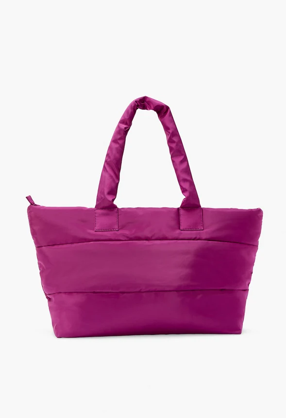 Nylon Puffer Tote - Image 5