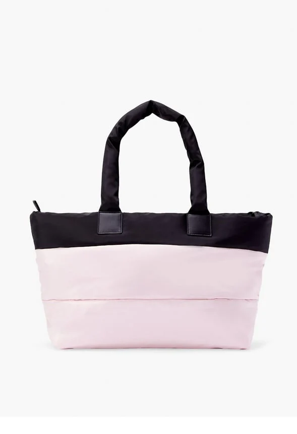 Nylon Puffer Tote - Image 5