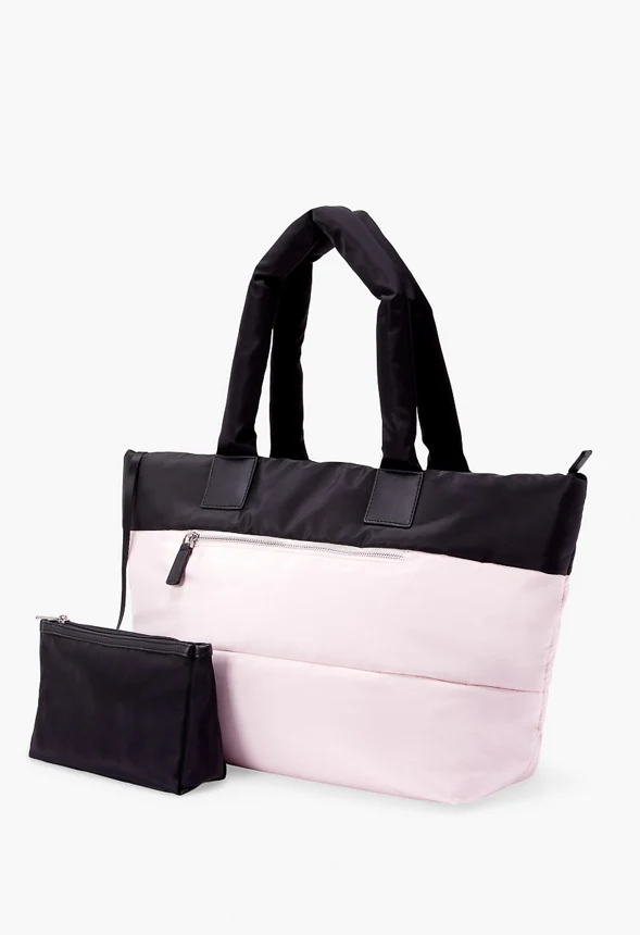 Nylon Puffer Tote - Image 6