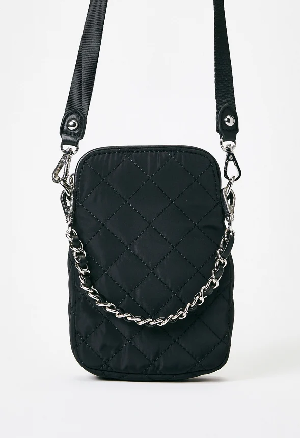 Nylon Quilted Phone Crossbody - Image 2