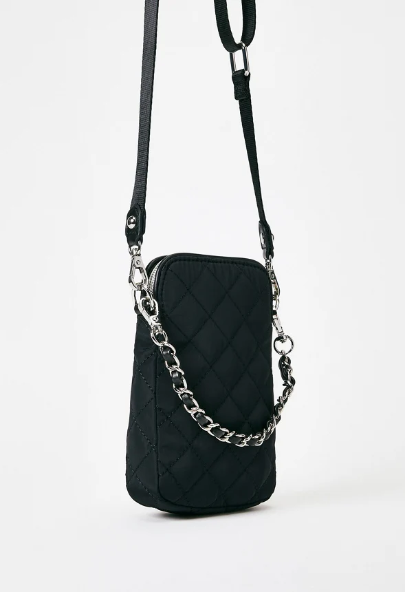 Nylon Quilted Phone Crossbody - Image 5