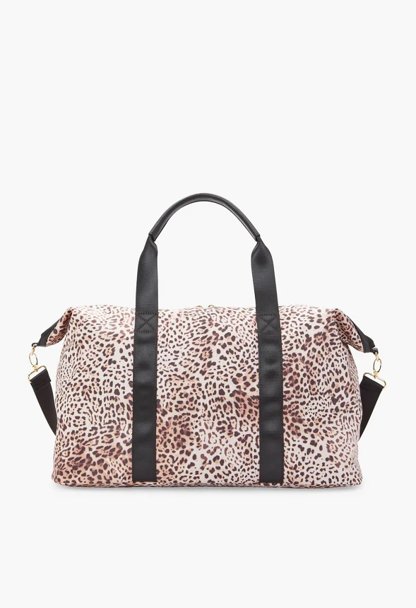 Nylon Weekender With Pocket - Image 2