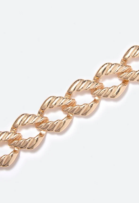 Oakley Hetched Chain Necklace - Image 3
