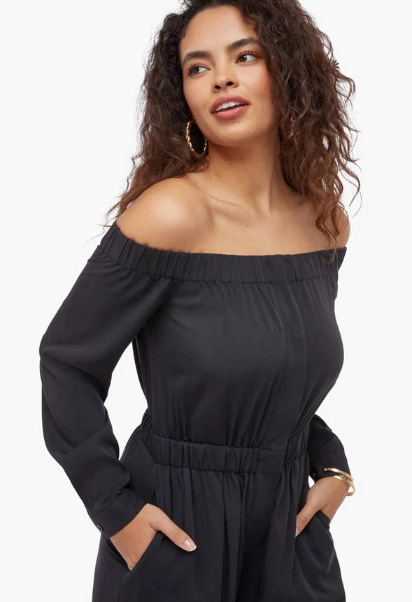 Off Shoulder Jumpsuit - Image 4