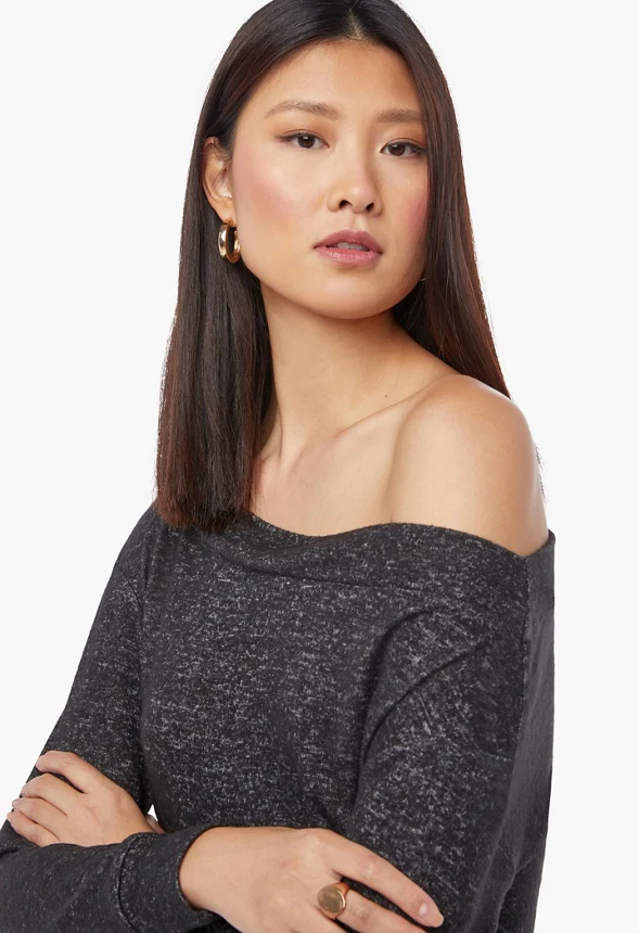 Off Shoulder Lounge Top - Image 4
