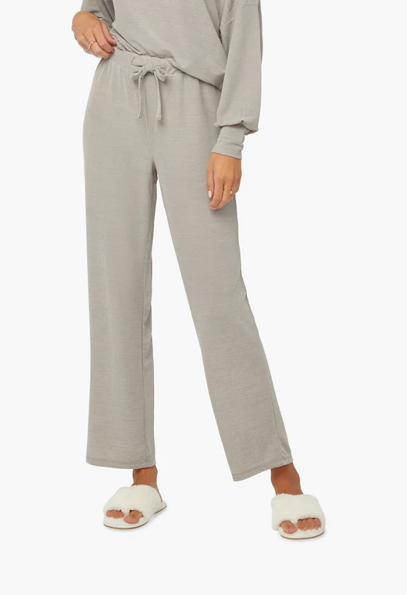 Off Shoulder Wide Leg Lounge Set - Image 2