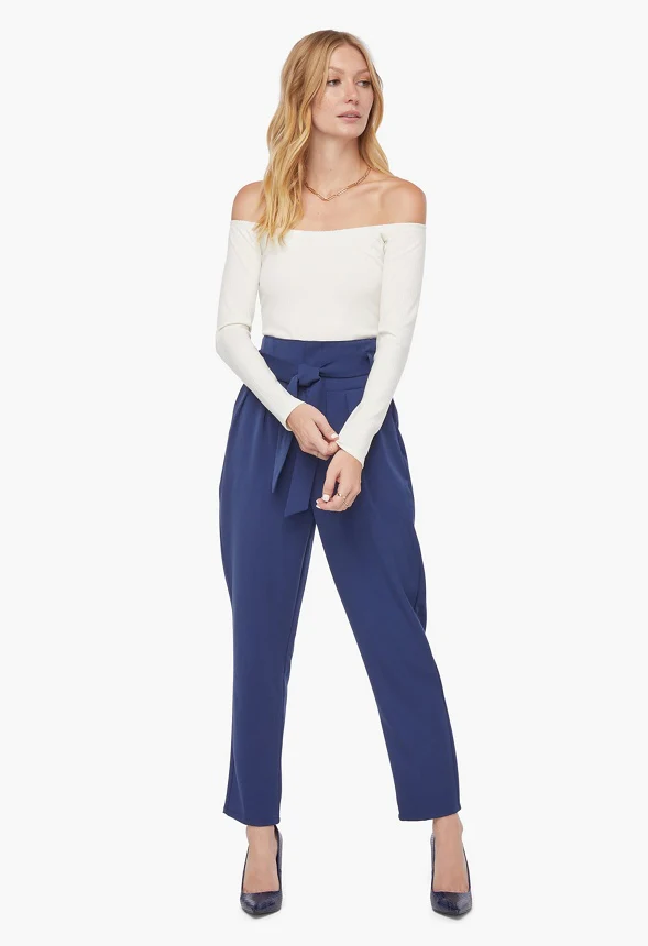 Off The Shoulder Rib Bodysuit - Image 3