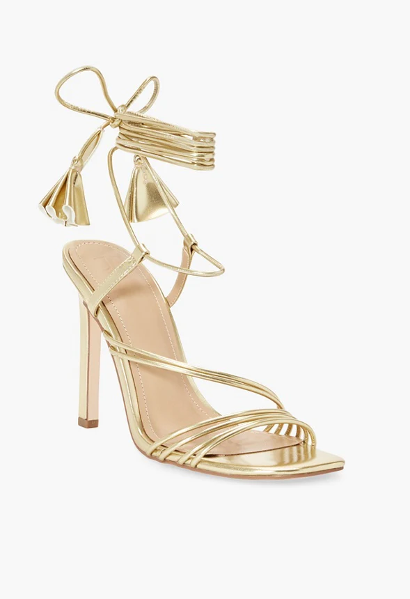 Oleria Tassle Heeled Sandal - Image 5