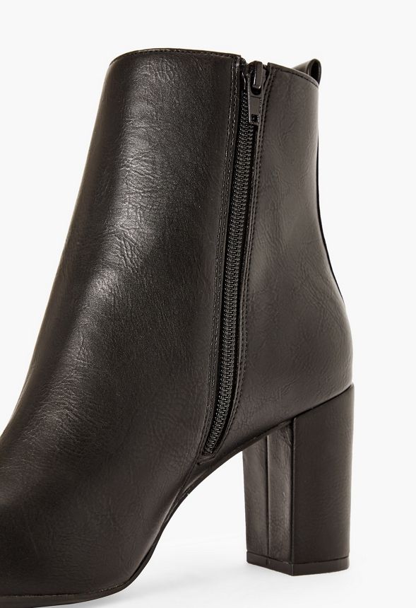 Olyvia Block Heeled Bootie - Image 4