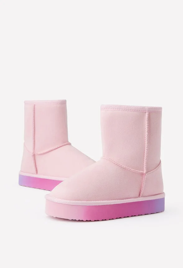 Ombre Sole Fuzzy Boot - Image 2