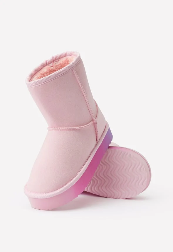 Ombre Sole Fuzzy Boot - Image 4