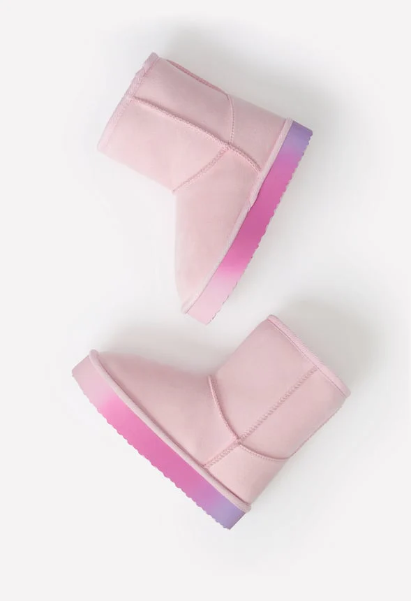 Ombre Sole Fuzzy Boot - Image 5