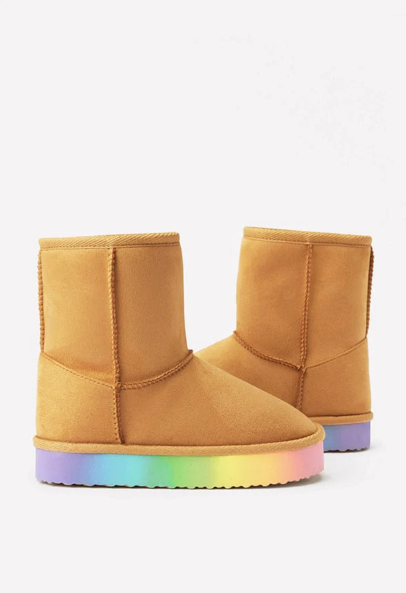 Ombre Sole Fuzzy Boot - Image 2