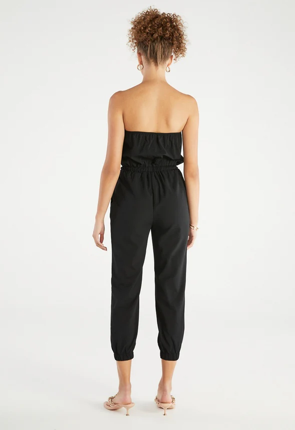 On The Go Strapless Jumpsuit - Image 5