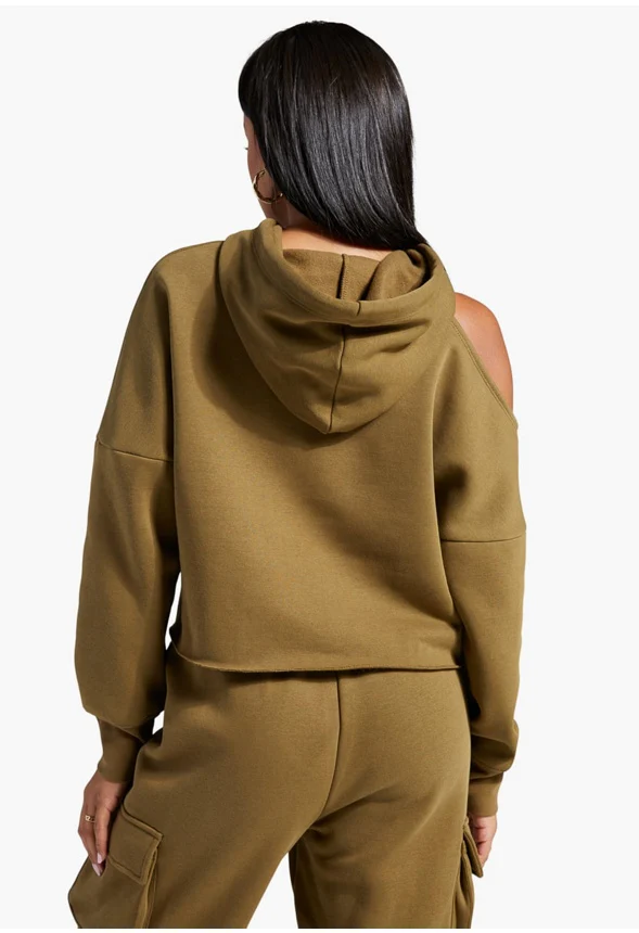 One Shoulder Sweatshirt - Image 2