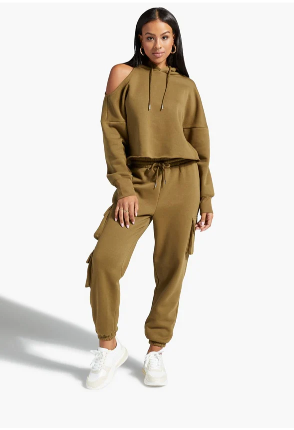 One Shoulder Sweatshirt - Image 4