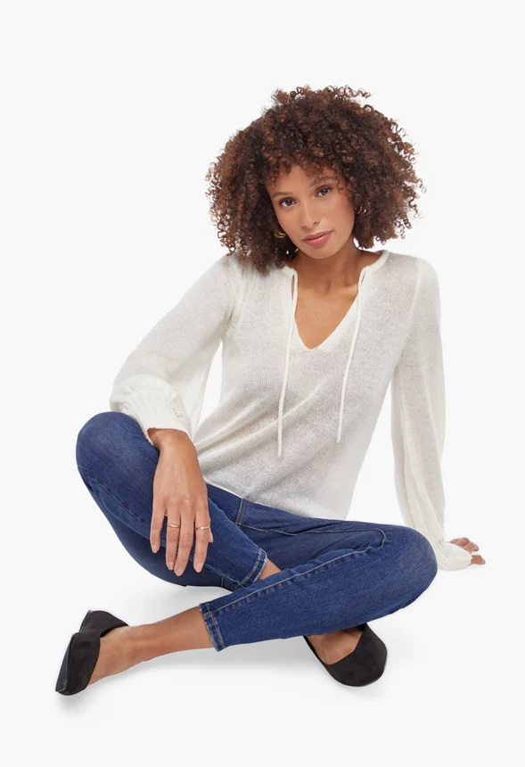Open Stitch Sweater - Image 5