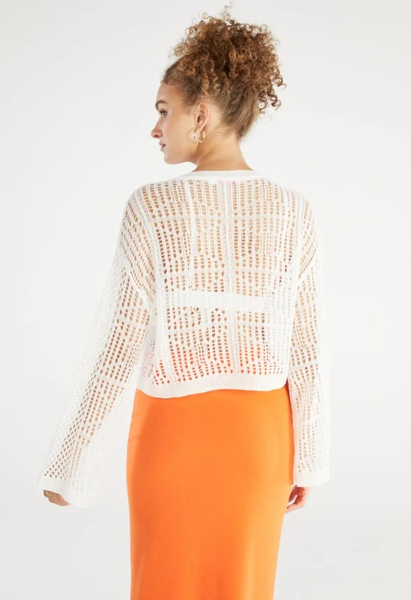 Open Stitch Sweater - Image 2