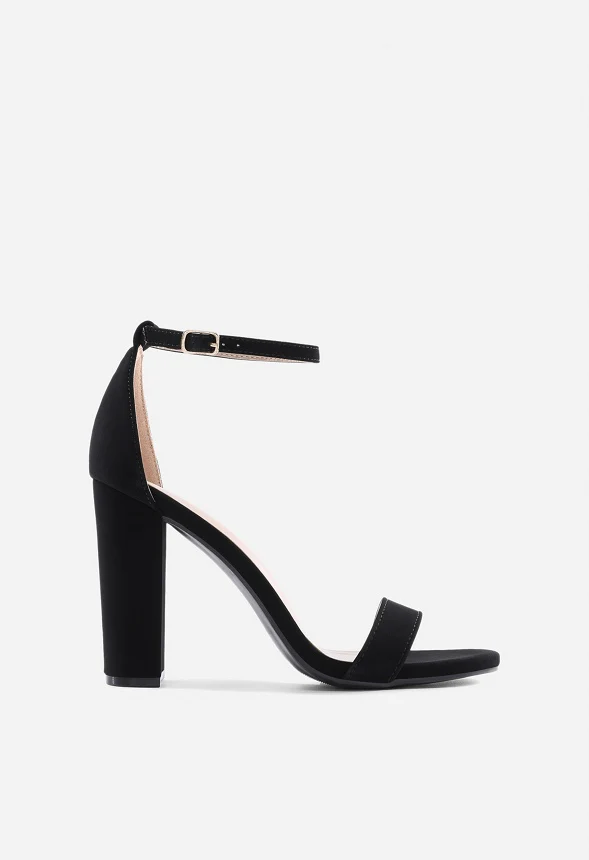 Open Toe Pump Chunky Heel Sandal - Image 2