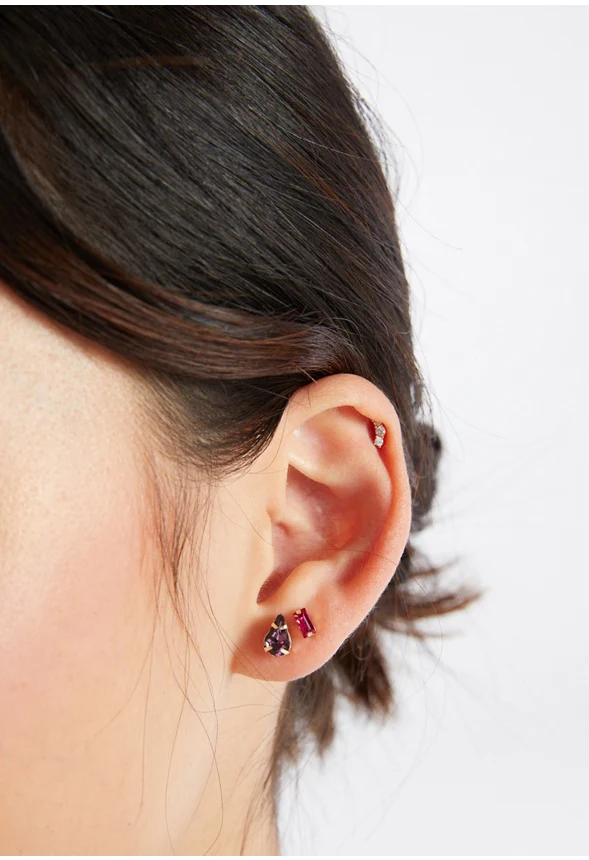 Ophelia Mixed Stone Stud Multipack - Image 2