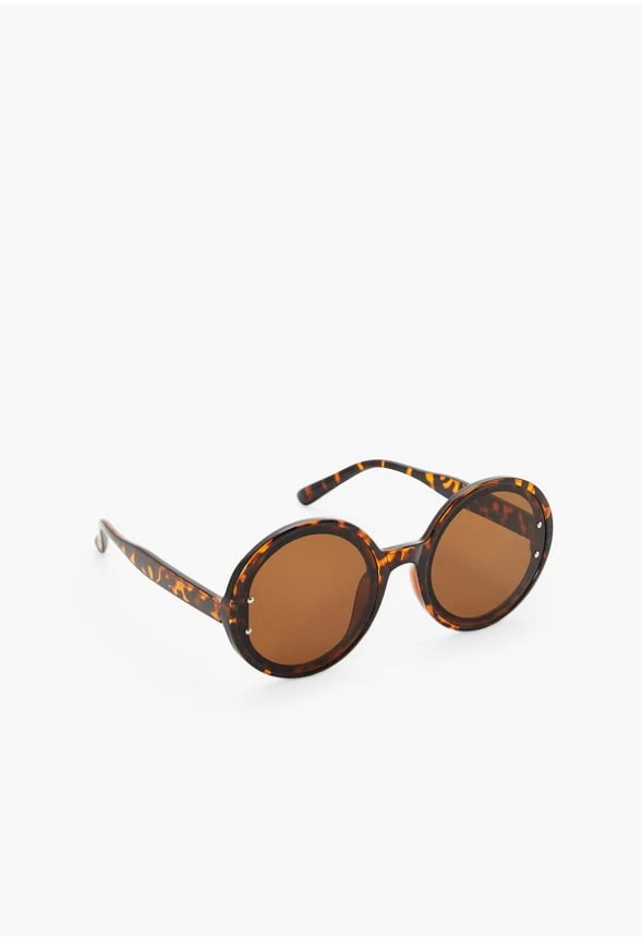 Oversize Round Sunglasses - Image 2