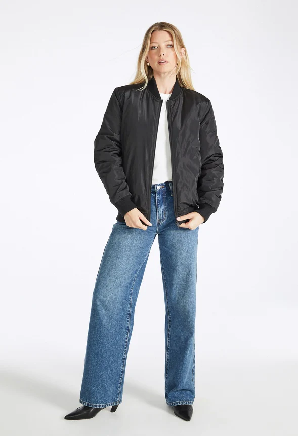 Oversized Bomber Jacket - Image 2