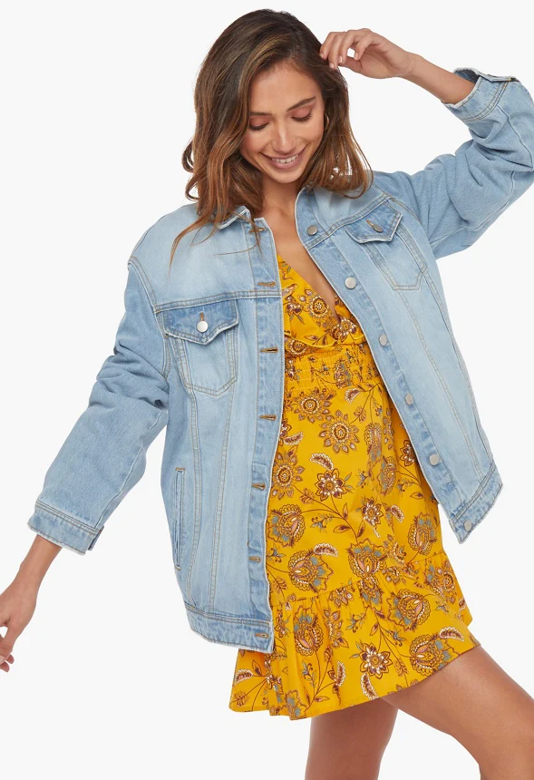 Oversized Denim Jacket - Image 4
