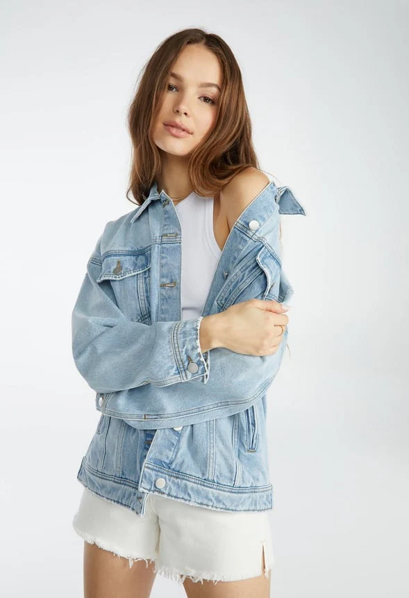 Ashton Oversized Denim Jacket - Image 3