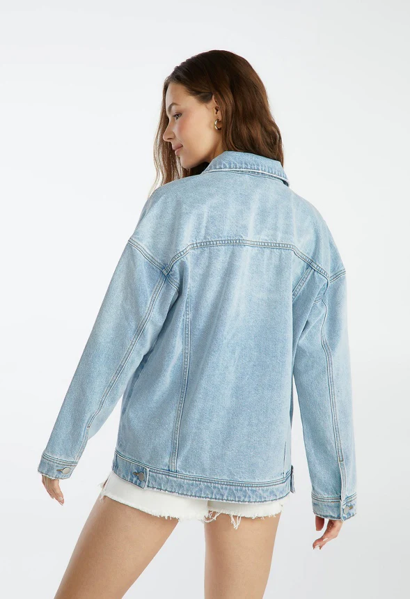 Ashton Oversized Denim Jacket - Image 2