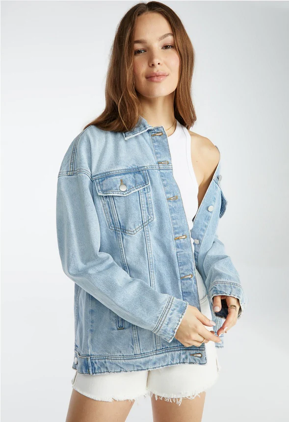 Ashton Oversized Denim Jacket - Image 3