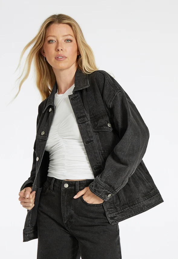 Ashton Oversized Denim Jacket - Image 3