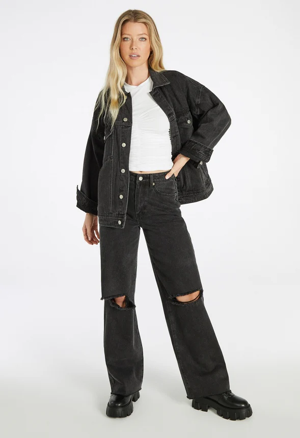 Ashton Oversized Denim Jacket - Image 6